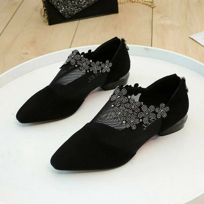 🎁2023-Christmas Hot Sale🎁Women's comfortable zippered sexy shoes